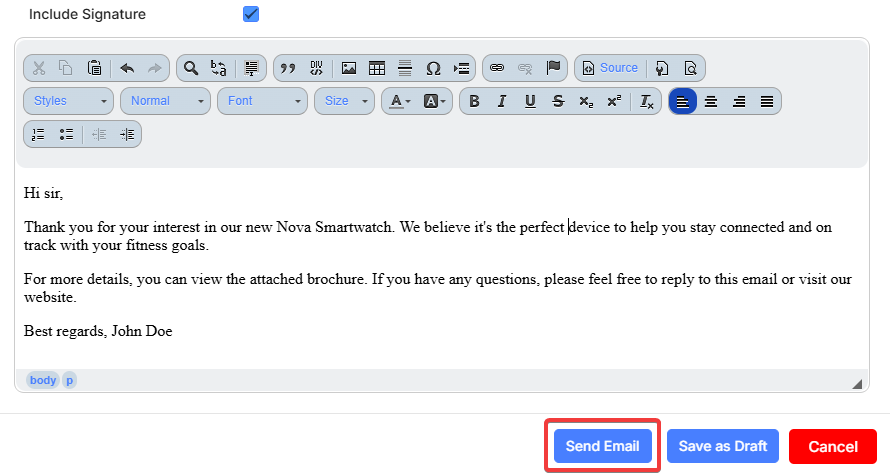 Initiate the Campaign