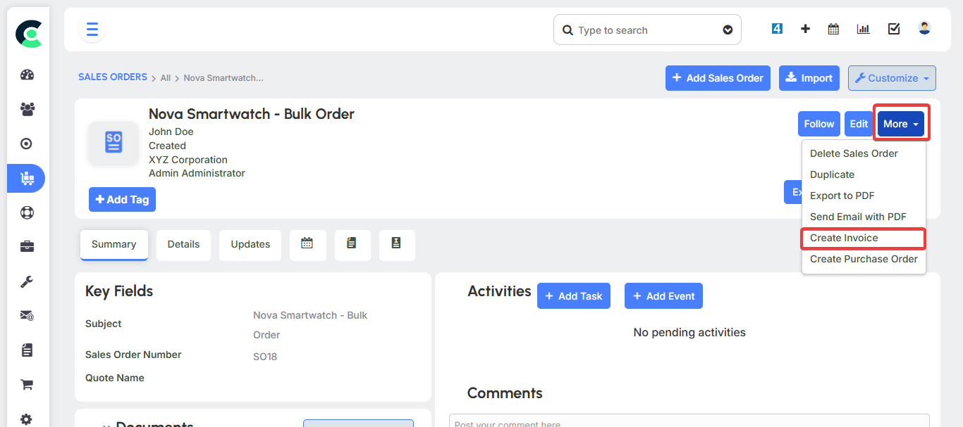 Sales Orders & Invoices 2