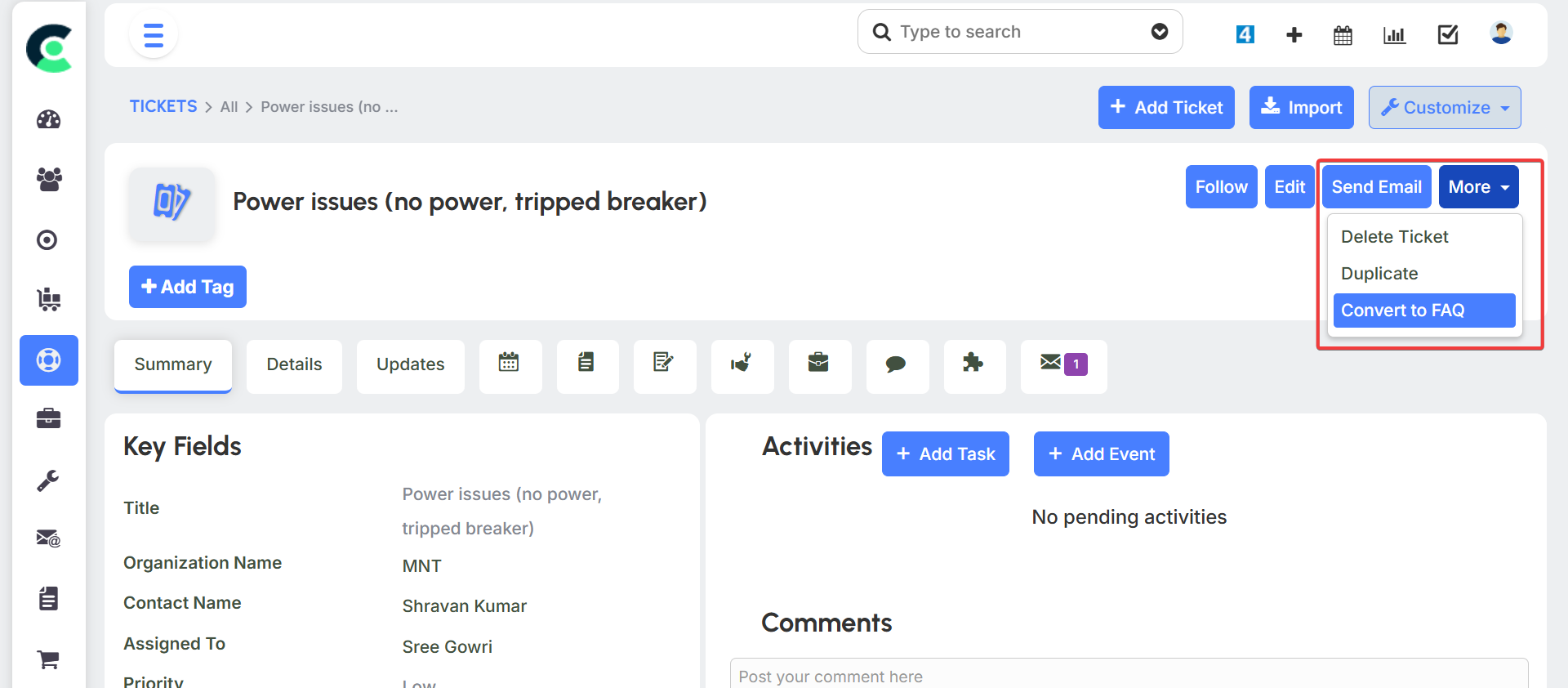 Knowledge Base & FAQ 2